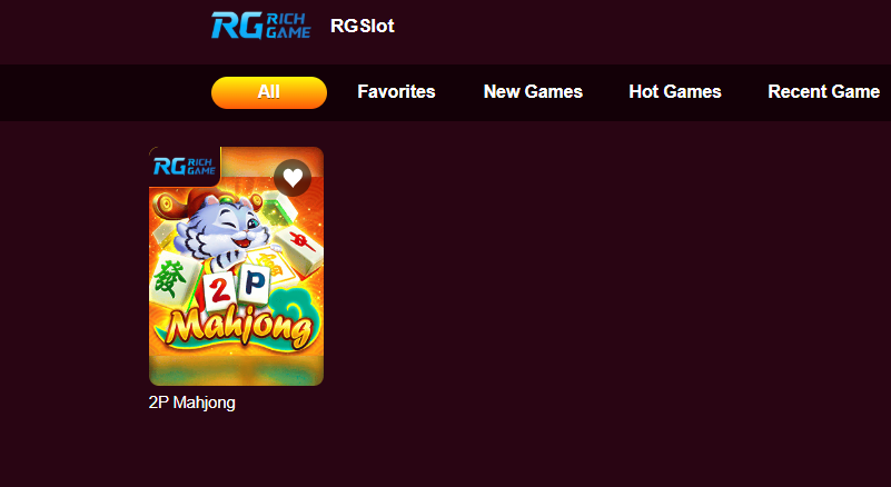 FantasyPH Rich Game 2P Mahjong — table games lobby